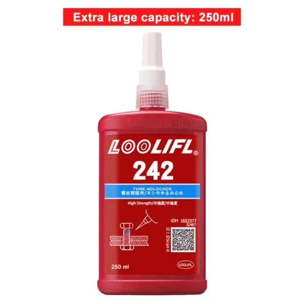 Blue Medium Strength Threadlocker 242 for Metal Fasteners - Image 7