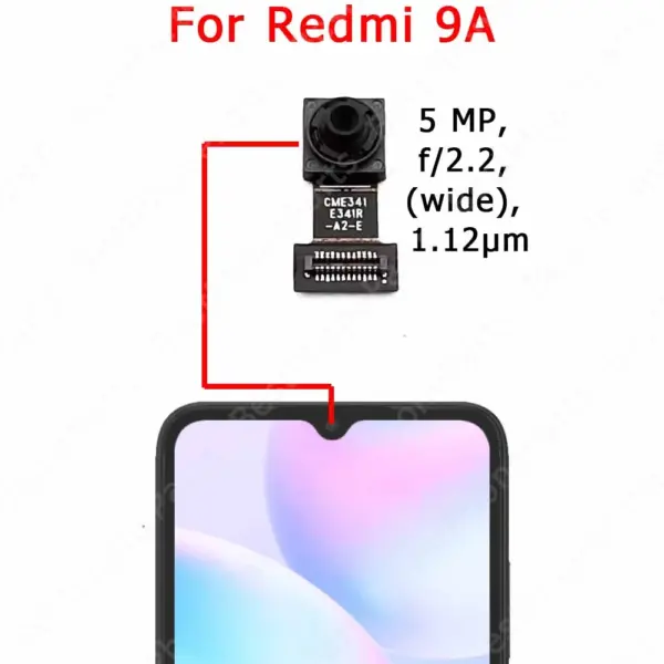Xiaomi Redmi 9A 9C 9T Front Camera Module - Image 9