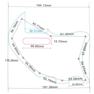 Xinyue Tele Merle Haggard F Hole Pickguard Set 41 Scd1c4581506a416f9c7fea0360c417ffJ 6