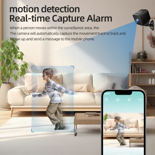 F1 Mini HD Wireless WiFi Security Camera 1080P - Image 2