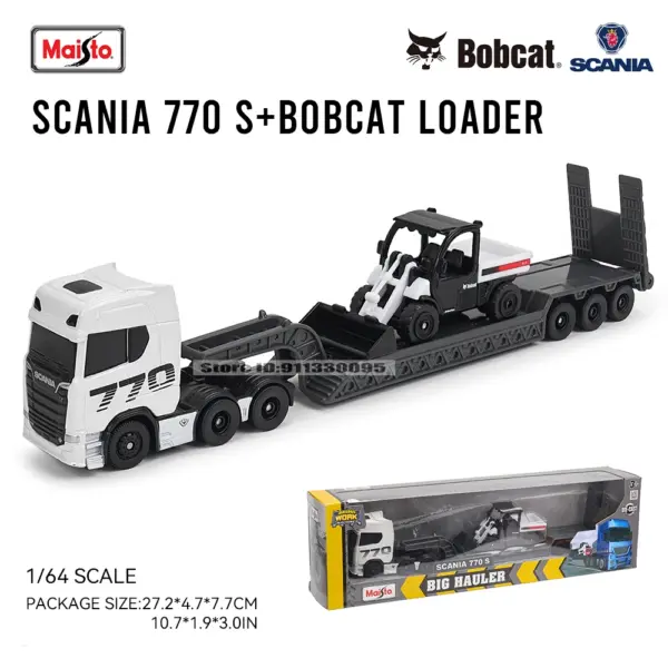 Maisto 1:64 SCANIA 770 S Forklift Die-Cast Model - Image 3