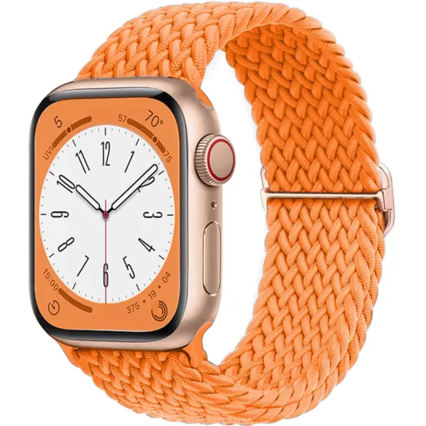 Braided Nylon Solo Loop for Apple Watch Series 1-6 - Image 38