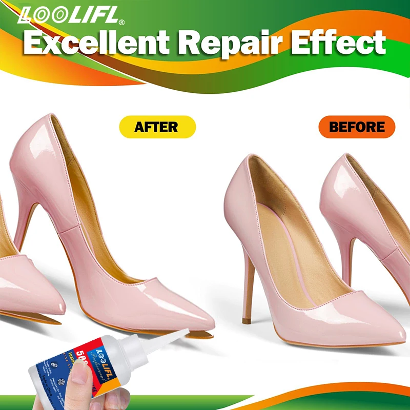 LOOLIFL 502 Shoe Repair Glue Strong Bond 20ml 5 LOOLIFL 502 Shoe Repair Glue Strong Bond 20ml - Image 5