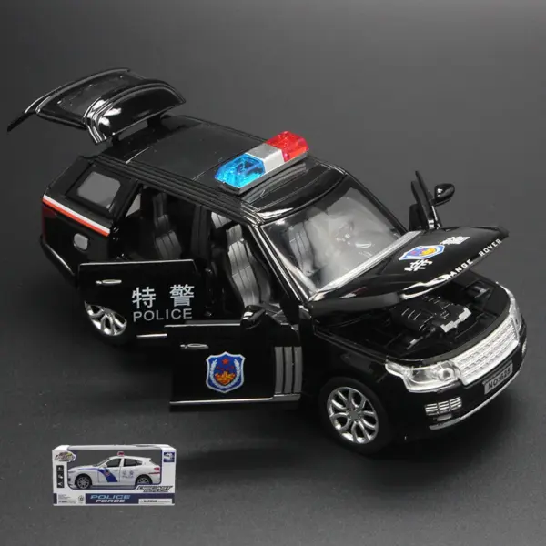 1:32 Land Rover Range Rover Police SUV Diecast Toy - Image 10