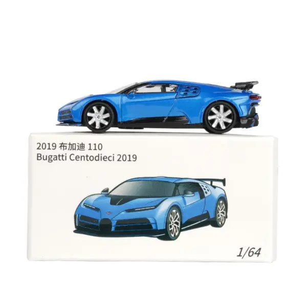 1/64 Bugatti La Voiture Noire Diecast Model Car - Image 8