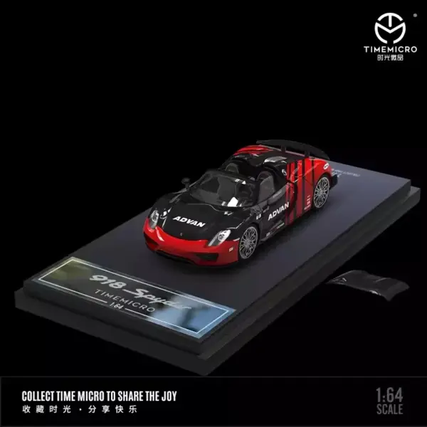 Time Micro 1:64 918 Spyder Diecast Model Car - Image 10