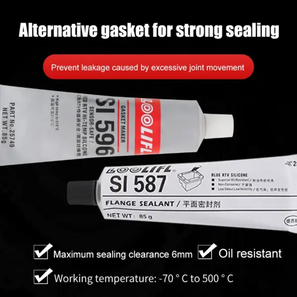 LOOLIFL RTV 587 High-Performance Silicone Gasket Maker - Image 3