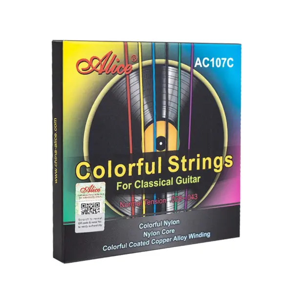 Colorful Alice AC107C Classical Guitar Strings - Image 2