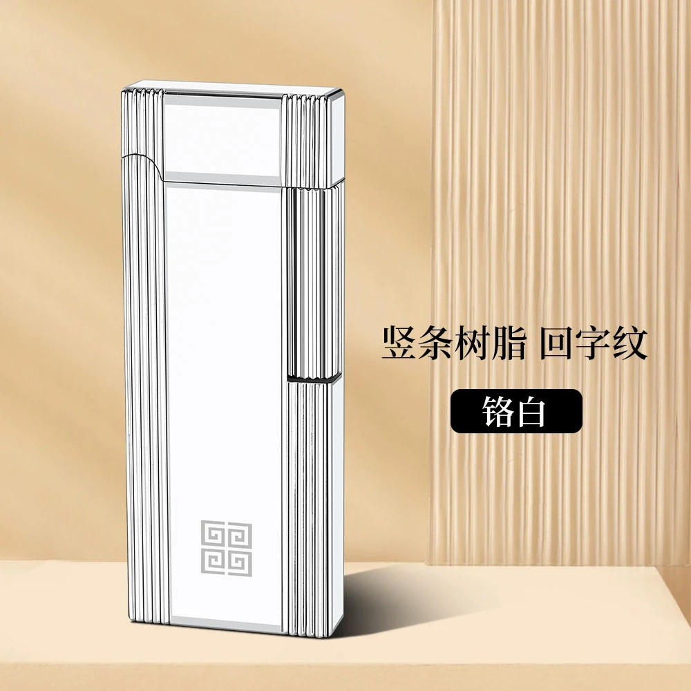 Ultrathin Metal Gas Lighter BD8065 for Men 19 Ultrathin Metal Gas Lighter BD8065 for Men - Image 19