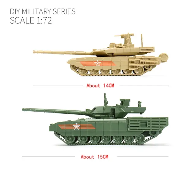 1/72 Russian Army T-14 Armata Military Model Kit - Image 2