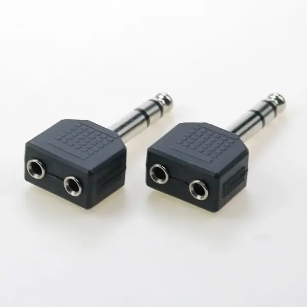 6.35mm to Dual 3.5mm Stereo Y Splitter Adapter - Image 5