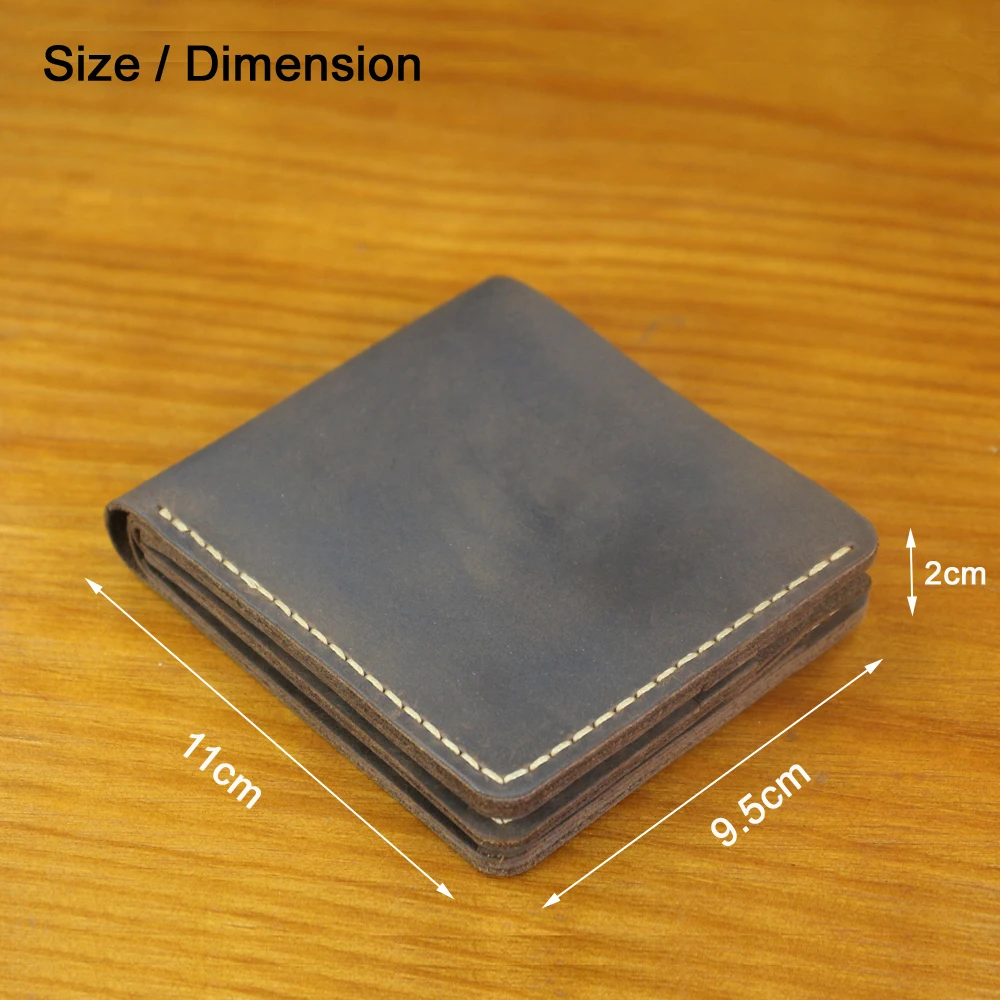 Luxury Handmade Cow Leather Wallet WF310 2 Luxury Handmade Cow Leather Wallet WF310 - Image 2