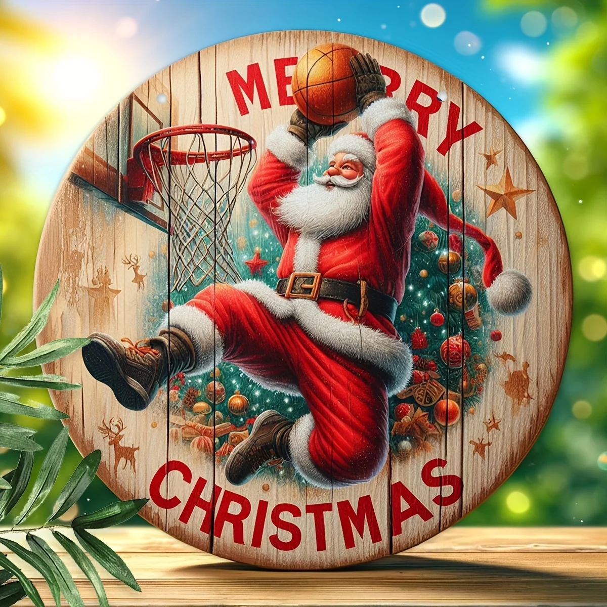 Christmas Dwarf Wooden Wall Logo Decor 9 Christmas Dwarf Wooden Wall Logo Decor - Image 9