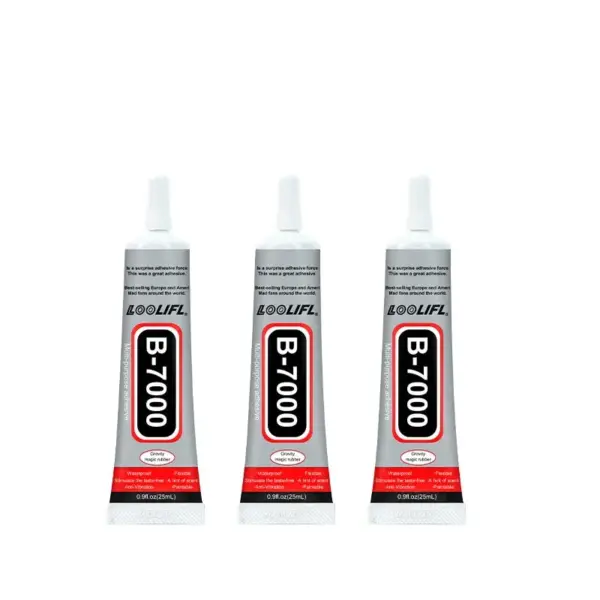 B7000 Transparent DIY Glue with Rhinestones and Applicator - Image 7