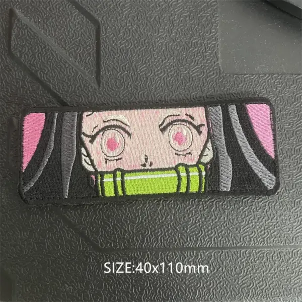 Anime Demon Slayer Hook and Loop Patches for Clothing - Image 17