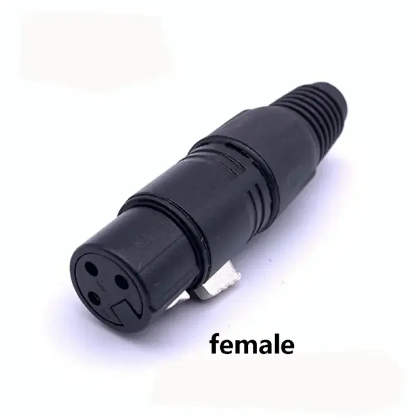 XLR DMX 3-Pin Microphone Cable Connectors - Image 8