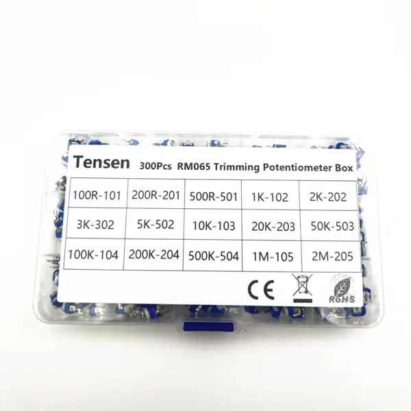300-Pack RM065 Trimming Potentiometer Assortment Kit - Image 2