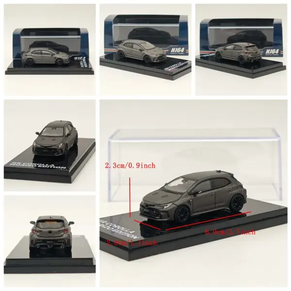 1/64 Scale GR Corolla RZ Diecast Model Car - Image 11