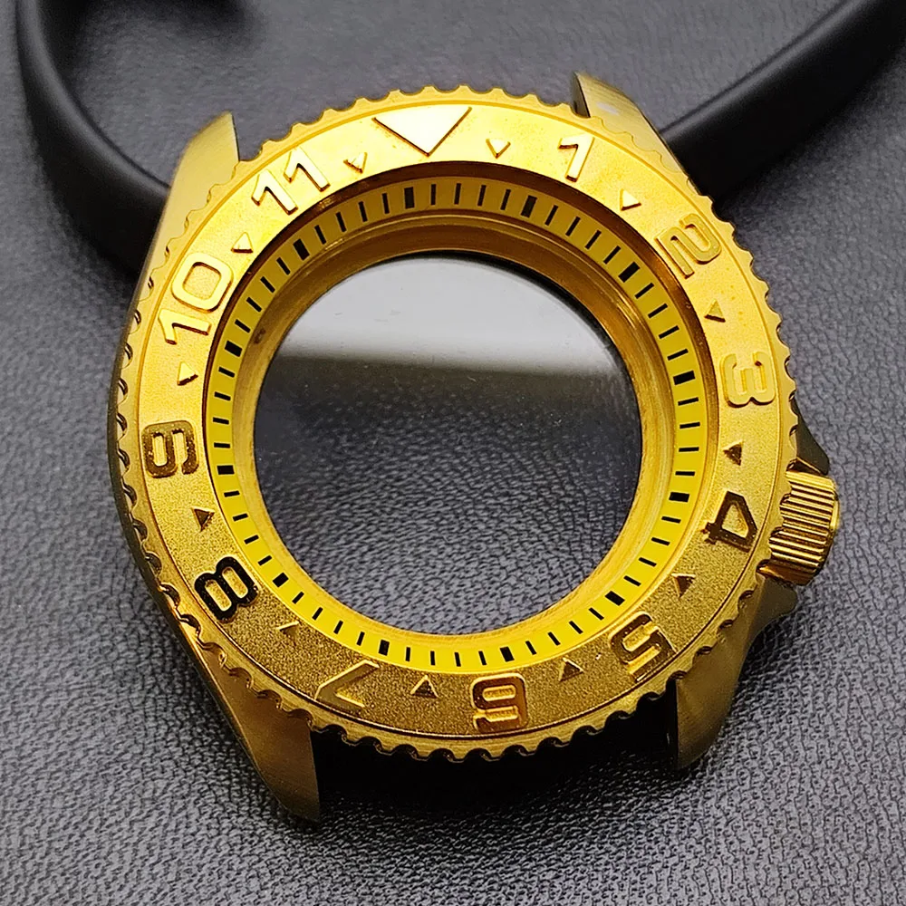 42mm Black Matte Watch Case for NH35 Movement 46 42mm Black Matte Watch Case for NH35 Movement - Image 46