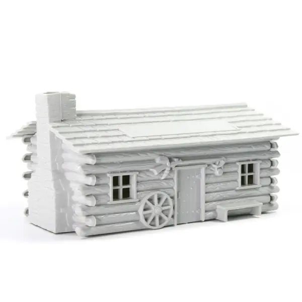 Evemodel O Scale Barn Stable Kit for Model Trains - Image 5