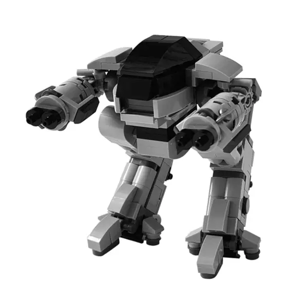 Gobricks UCS ED-209 Robot Model Building Kit - Image 7