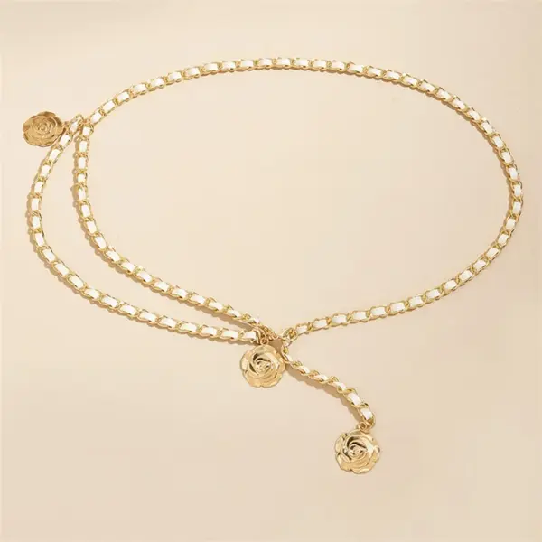 Luxury Metal Chain Belt for Women - Image 3