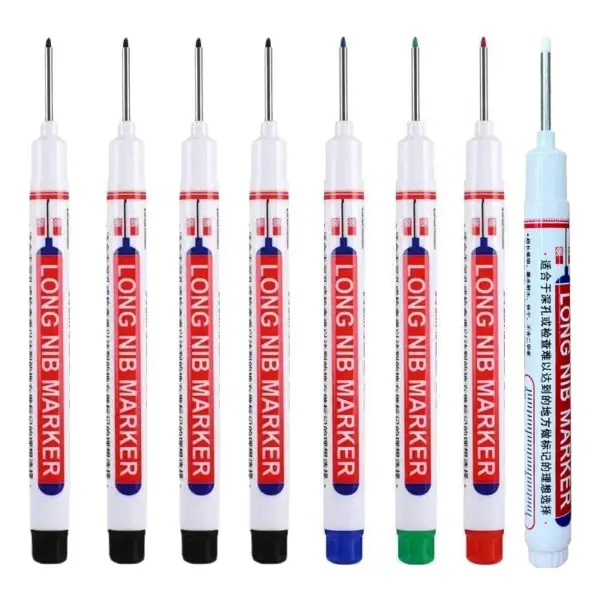 Deep Hole Long Nib Markers 8-Piece Set - Image 28
