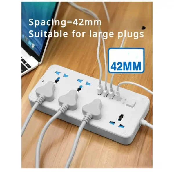 Xiaomi Universal Power Strip EU US UK Plug 2500W - Image 4