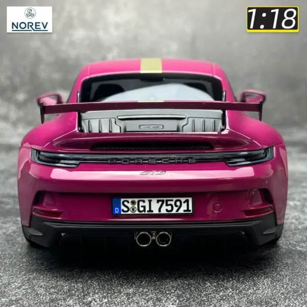 NOREV 1:18 Porsche 911 992 GT3 2021 Model - Image 4