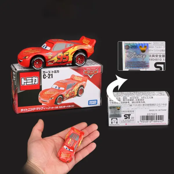 Takara Tomy Lightning McQueen Alloy Car Model - Image 3