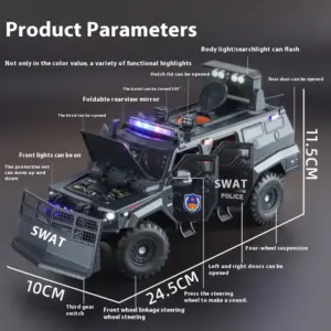 1:24 Spinosaurus Off Road SUV Diecast Model 11 Sd085fa28c5744b9880c063c3aa41453ct