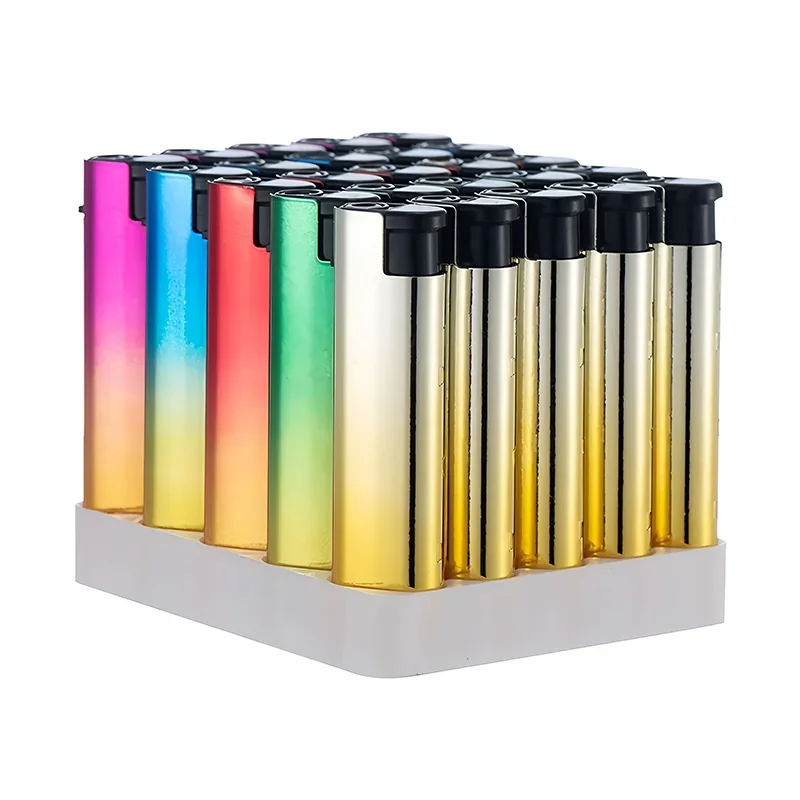 25PCS Windproof Metal Gas Lighters for Men 6 25PCS Windproof Metal Gas Lighters for Men - Image 6