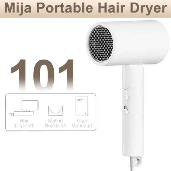 Xiaomi Mijia Portable Anion Hair Dryer H101 - Image 8