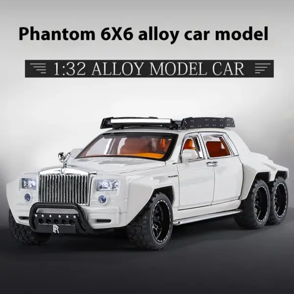 1:32 Rolls Royce Phantom 6X6 Diecast Model Car - Image 2