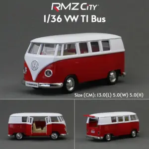 1/36 VW T1 Transporter Samba Bus Diecast Model 23 Sd139ed26708b4f78b262a7125b93496ek