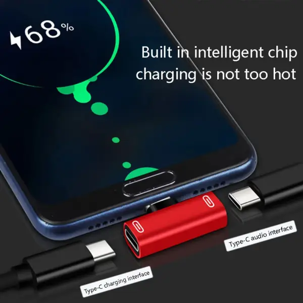3-in-1 USB-C Double Adapter for Smartphones - Image 3