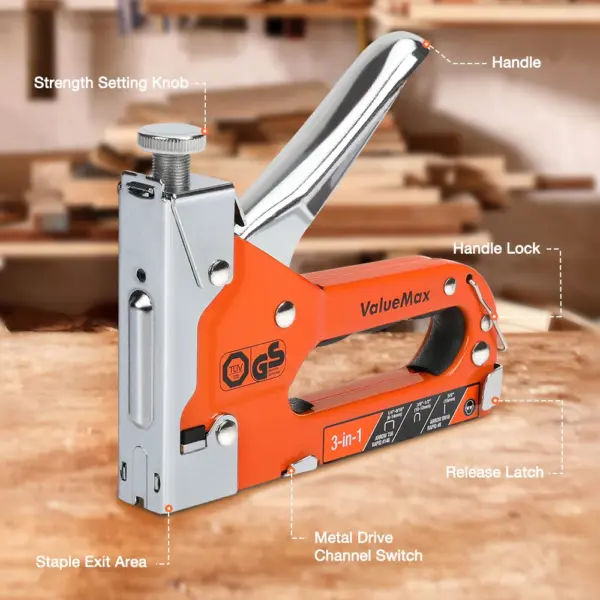 ValueMax 3-in-1 Nail Gun for DIY Projects - Image 5