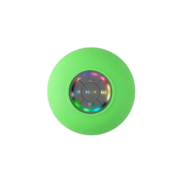 Portable Waterproof Bluetooth Shower Speaker with LED Lights - Image 12
