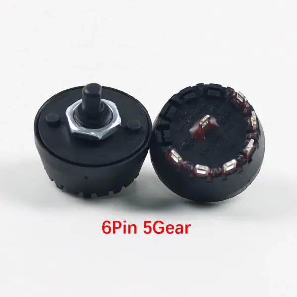 High Temp Rotary Gear Switch for Juicers Model 2-10 - Image 13
