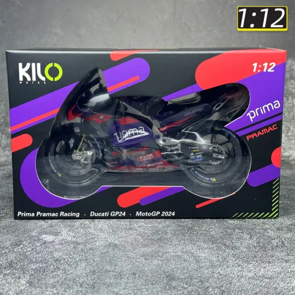 KILO Works Ducati GP Motorcycle Model 1/12 - Image 6