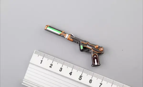 1/6 Scale P38 PPK Mini Metal Revolver Model for Dioramas - Image 10