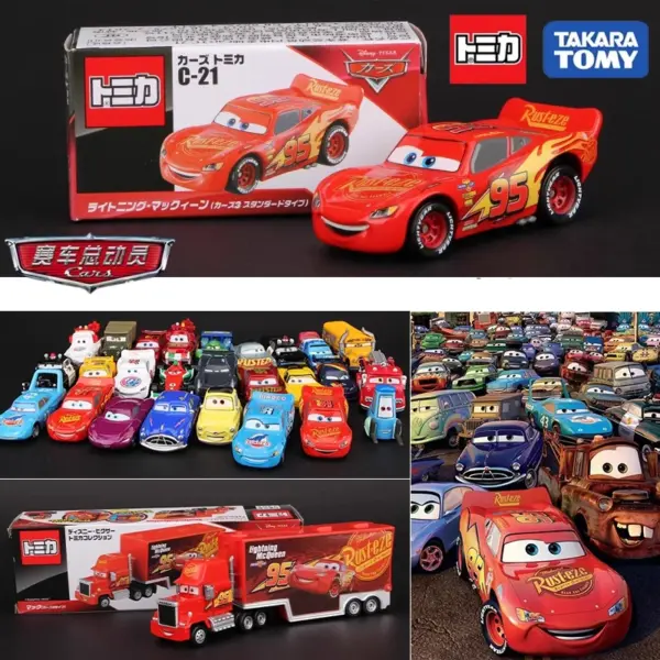 Takara Tomy Lightning McQueen Alloy Car Model - Image 2