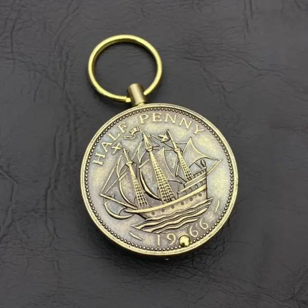 ZORRO Retro Coin Keychain Kerosene Lighter Collection - Image 5