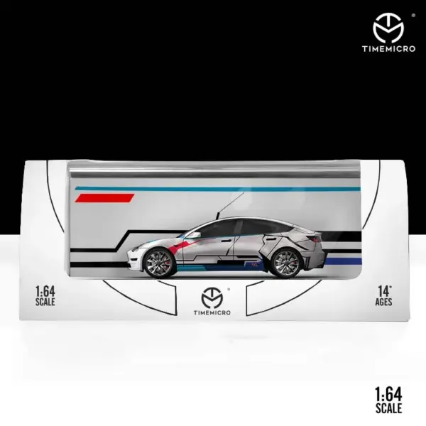 Tesla Model 3 1/64 Diecast Collectible Model - Image 6