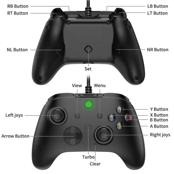 T-A02L Multi-Platform Wired Gaming Controller - Image 6