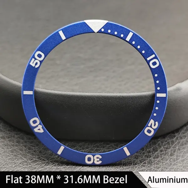 38mm Green Luminous Ceramic Watch Bezel Insert - Image 38