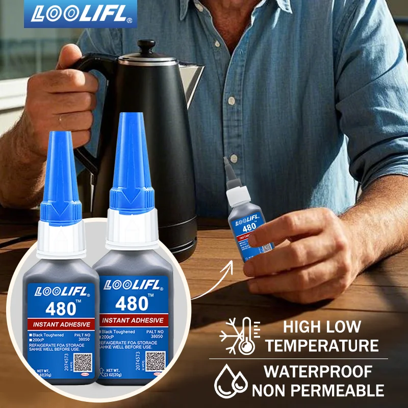 Black Rubber Glue, 20g for Shoes & Metal 3 Black Rubber Glue, 20g for Shoes & Metal - Image 3