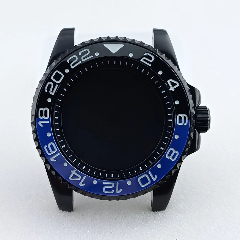 GMT Black Watch Case for NH34/NH35/NH36 Movements 73 GMT Black Watch Case for NH34/NH35/NH36 Movements - Image 73