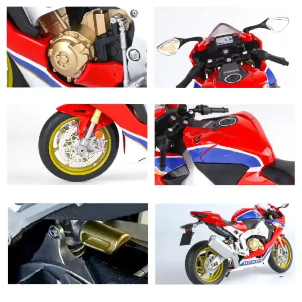 1/9 Honda CBR 1000RR HRC Diecast Motorcycle Model - Image 4
