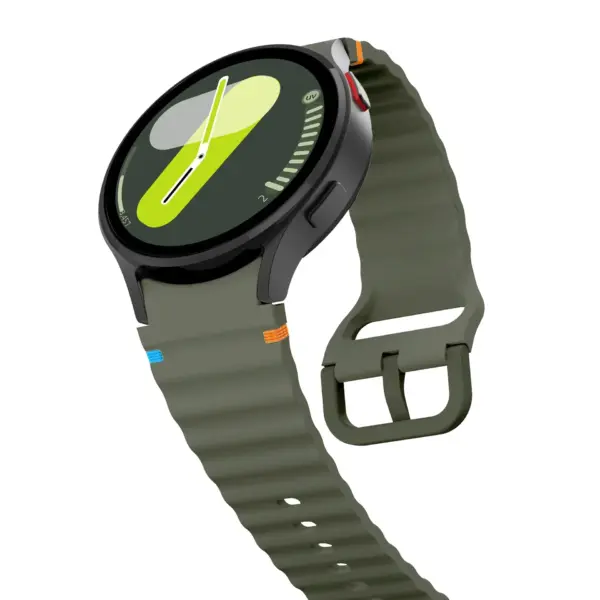 Silicone Sport Strap for Samsung Galaxy Watch 7/FE/Pro 44mm - Image 4